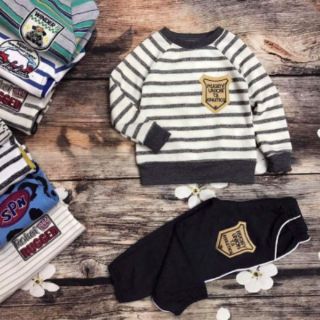 BỘ NỈ CARTER BÉ TRAI 1-7Y
