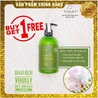 Trị Rụng Tóc - Trị Gàu [Dầu Gội Bưởi] - VIJULLY - Thiên Nhiên, An Toàn, Lành Tính 280ml