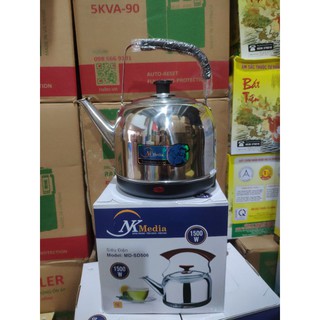 Ấm Siêu Tốc Điện Cỡ Lớn NK Media 5 Lít