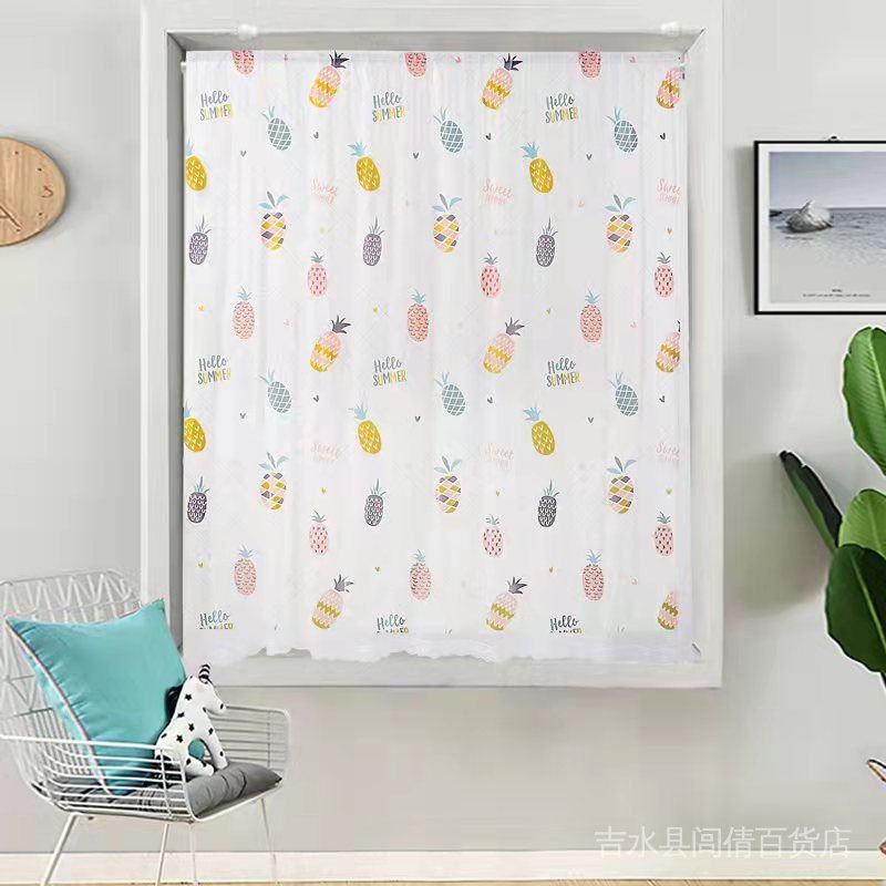 Hàng Mới Về Mới Rèm Cửa Sổ Nhỏ Bán Trong Suốt Nhiều Kích Cỡ Không Cần Đục Lỗ