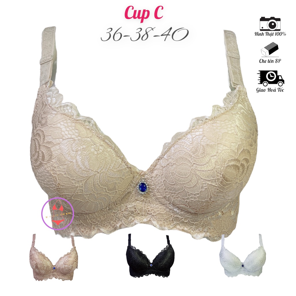 Áo ngực cup C mút siêu dày 5cm bản lớn 3 móc cài (MS3060)