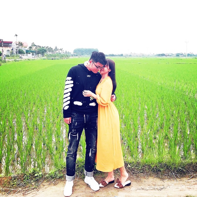 Váy maxi tiểu thư