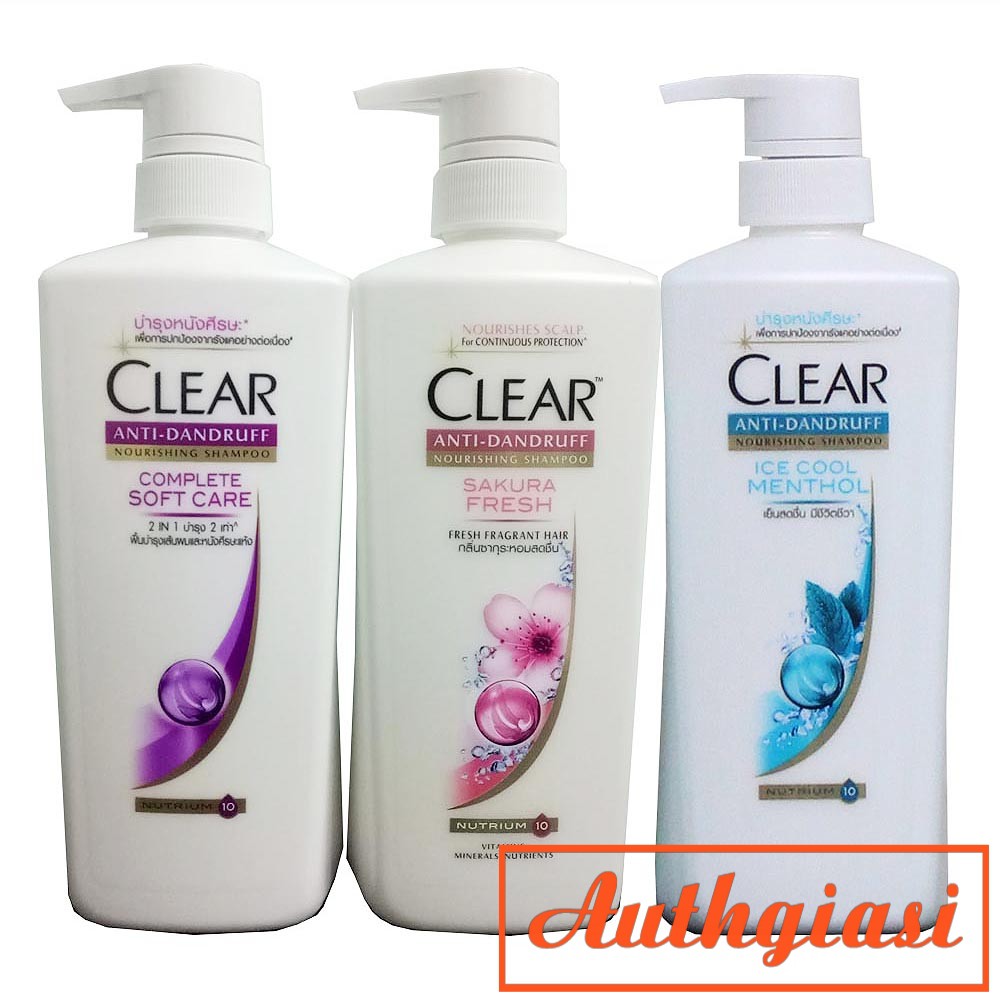 Dầu gội Clear Thái Lan 450-480ml | BigBuy360 - bigbuy360.vn
