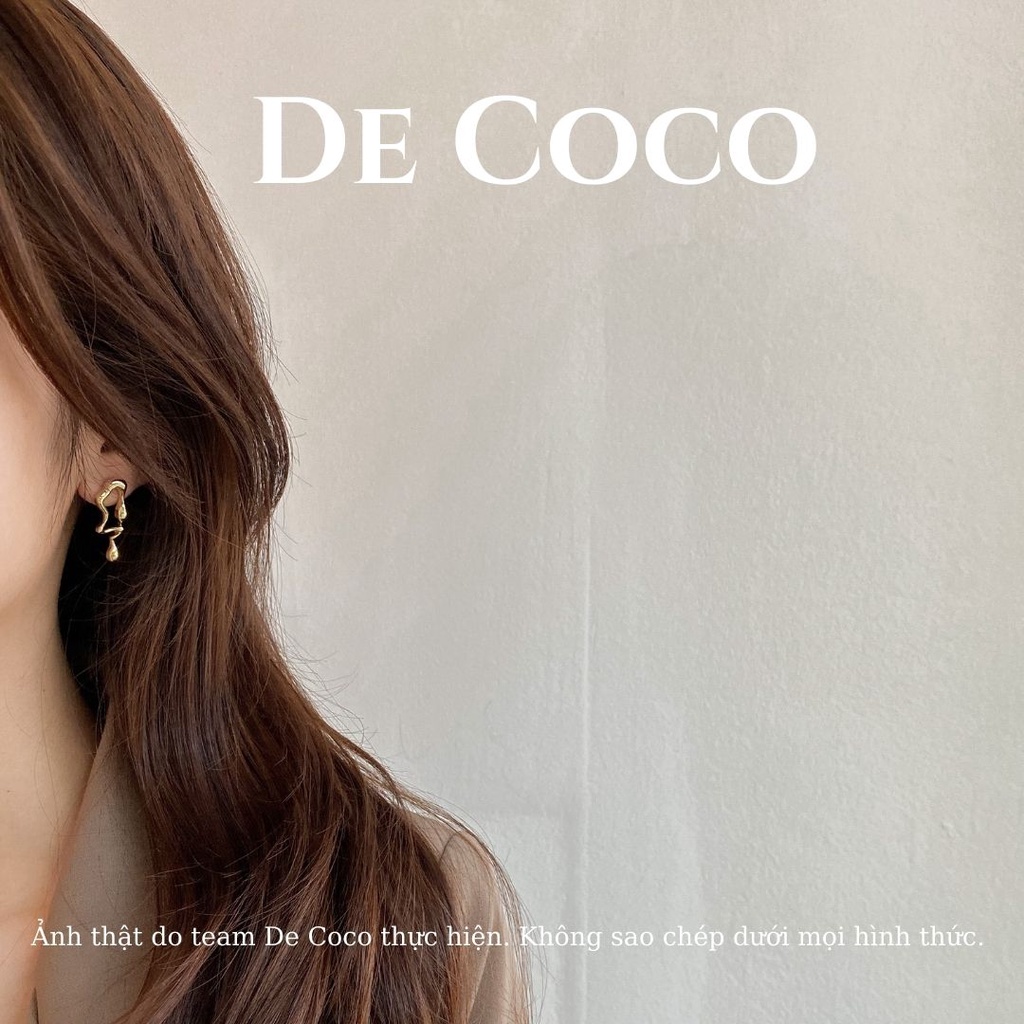 Khuyên tai nữ DECOCO ACC Trừu Tượng