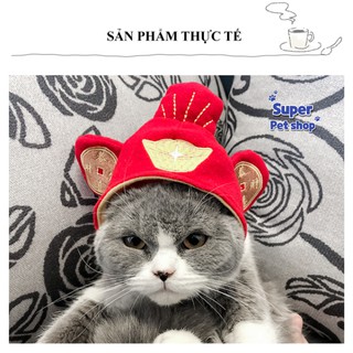 Mũ đội đầu thú cưng dễ thương