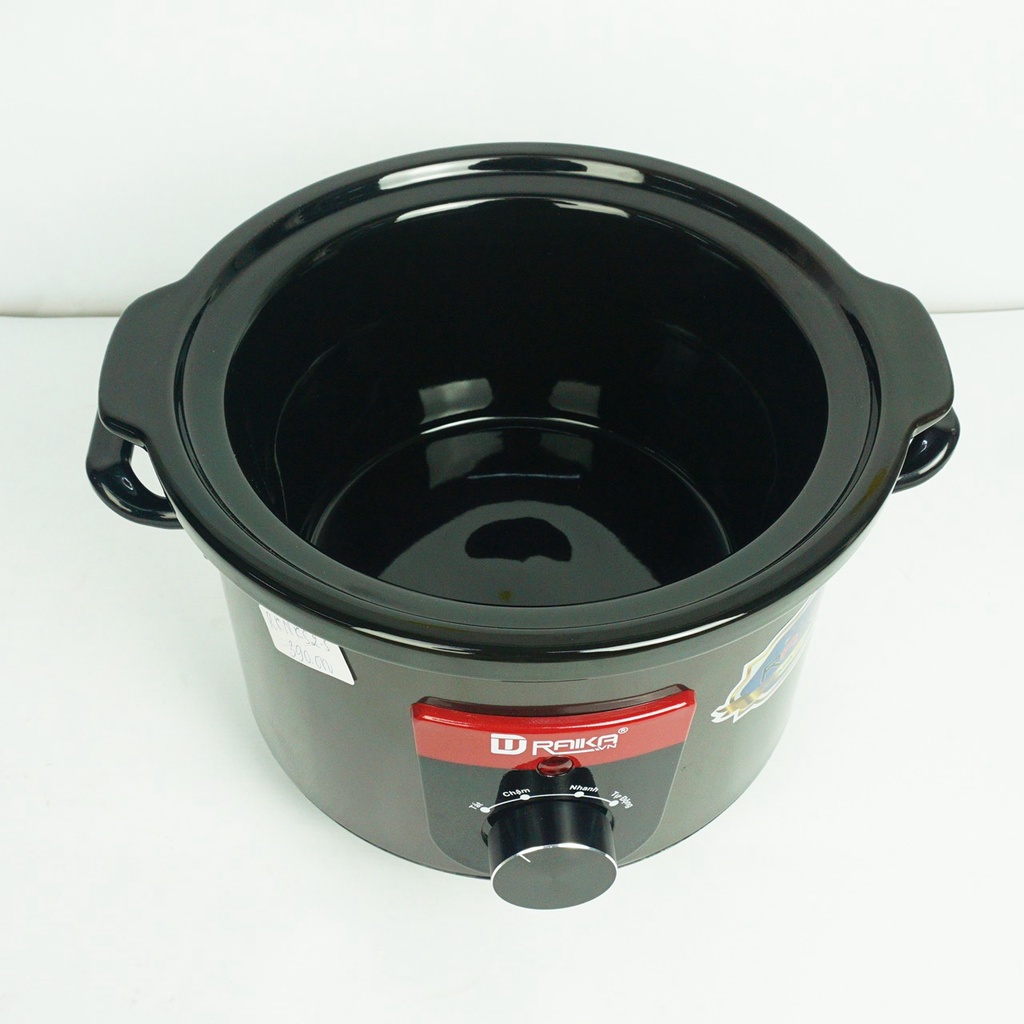 [HOT 2022]NỒI KHO CÁ,NẤU CHÁO CHẬM ĐA NĂNG CAO CẤP RAIKA- 2.5L - Kiểu Dáng Mới - Màu Sắc Sang Trọng Bảo Hành Chính Hãng
