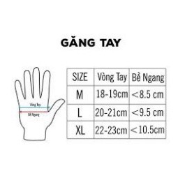 Găng tay 511 cụt ngón màu đen, đủ size chống nắng, đi xe máy, đi phượt