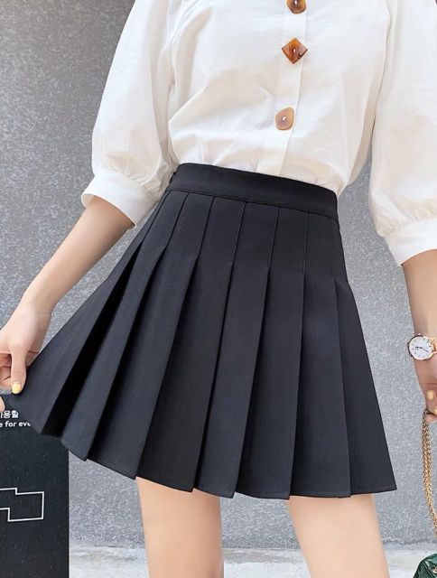 CHÂN Váy Xếp ly Teenis Tuyết mưa loại cao cấp vải dầy