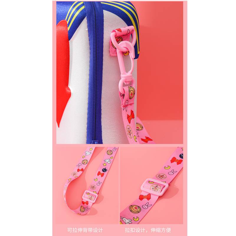 Sailor Moon Túi Đựng Mỹ Phẩm Phong Cách Thủy Thủ Mặt Trăng Xinh Xắn Cho Nữ