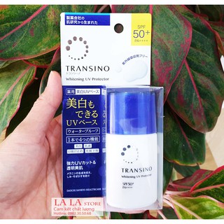 [ Mẫu 2020 ] Kem dưỡng ngày chống nắng Transino Whitening UV Protector 30ml