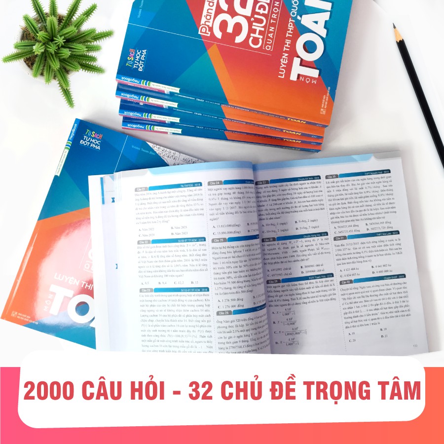 Sách Phân dạng 32 chủ đề quan trọng luyện thi THPT Quốc gia môn Toán