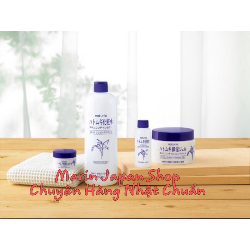 (Chuẩn Hàng Nhật)Kem dưỡng ẩm trắng da ý dĩ hatomugi Naturie Skin Conditioning Gel Nhật Bản | BigBuy360 - bigbuy360.vn