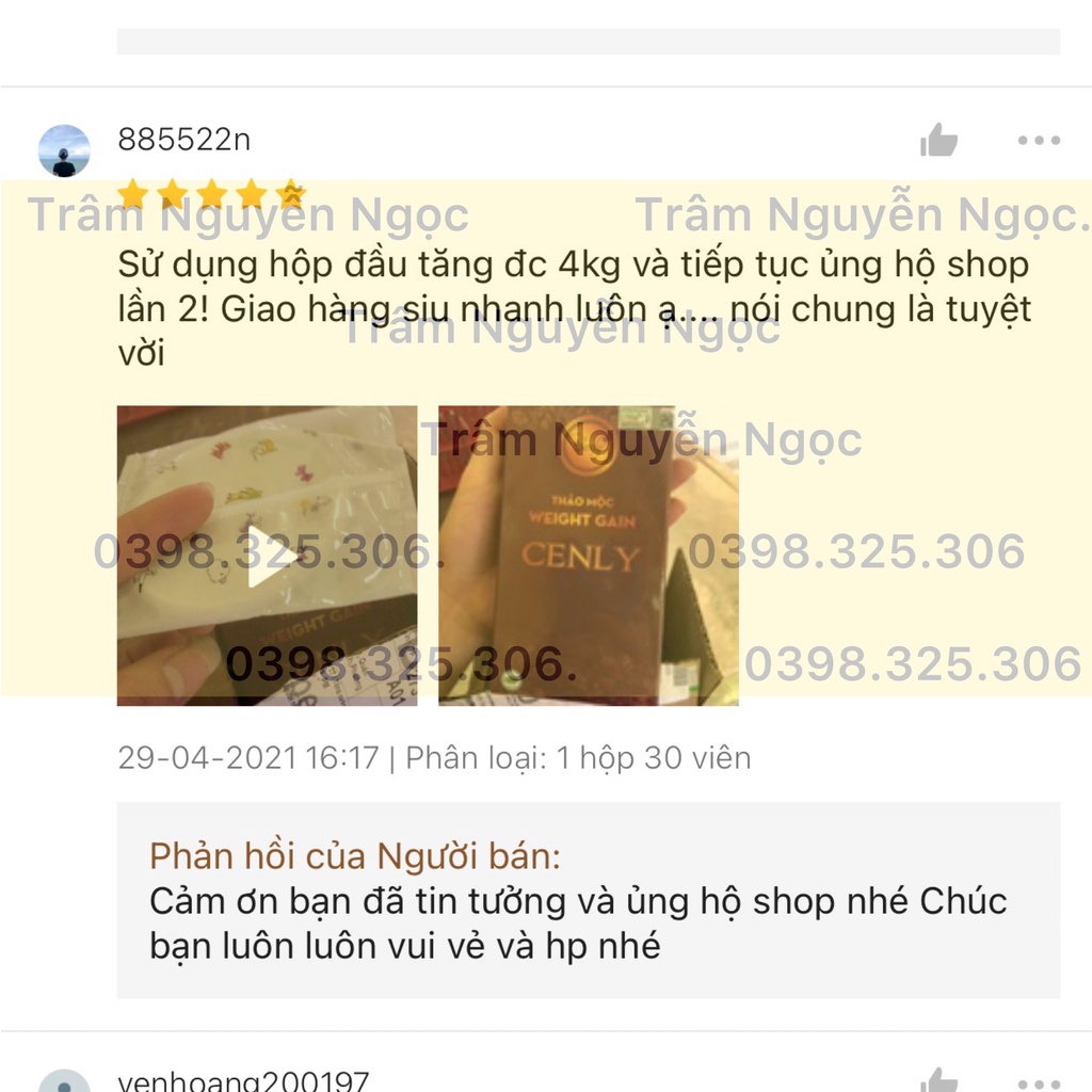 TĂNG CÂN CENLY CHÍNH HÃNG 15 VIÊN Thảo dược tăng cân cho người gầy lâu năm lờn thuốc, phù hợp mọi cơ địa
