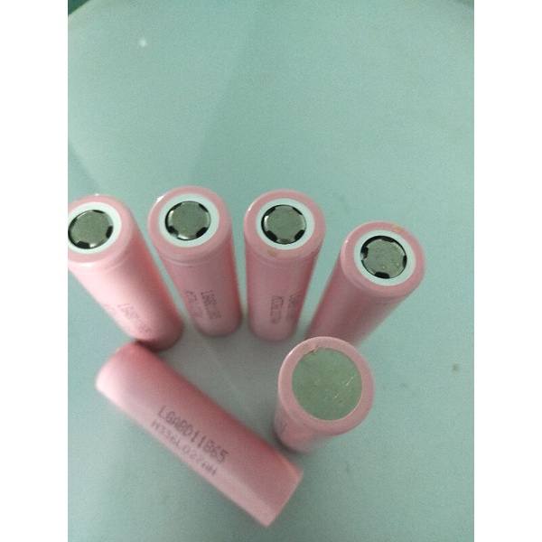 Combo 10cell pin 18650 Hồng LG