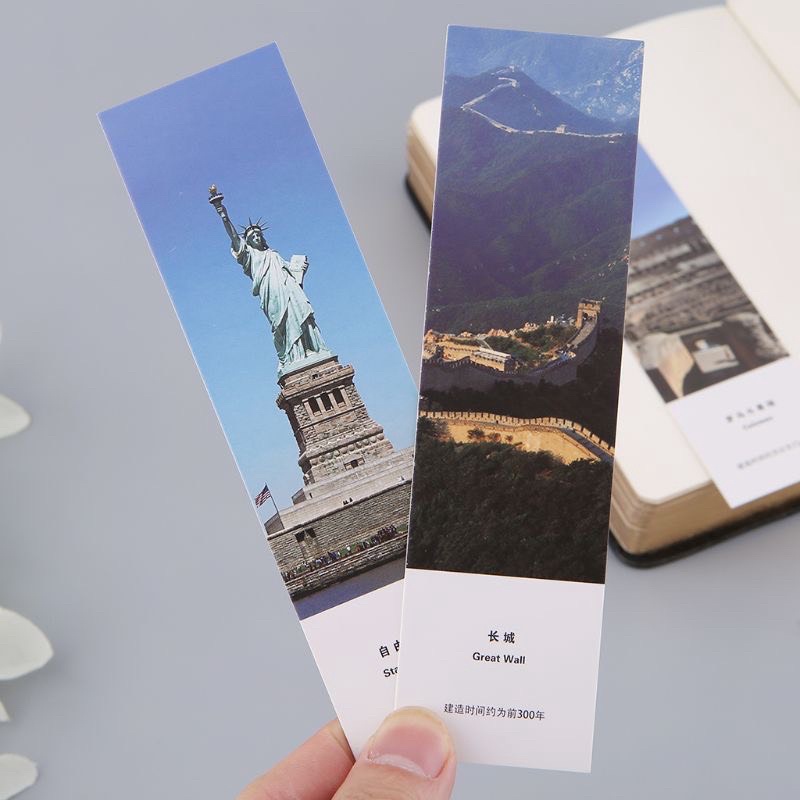 Set bookmark thiết kế tháp Eiffel nước Pháp