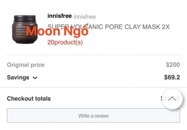 MẶT NẠ TRO NÚI LỬA SIÊU CẤP INNIS SUPER VOLCANIC PORE CLAY MASK 2X | Thế Giới Skin Care