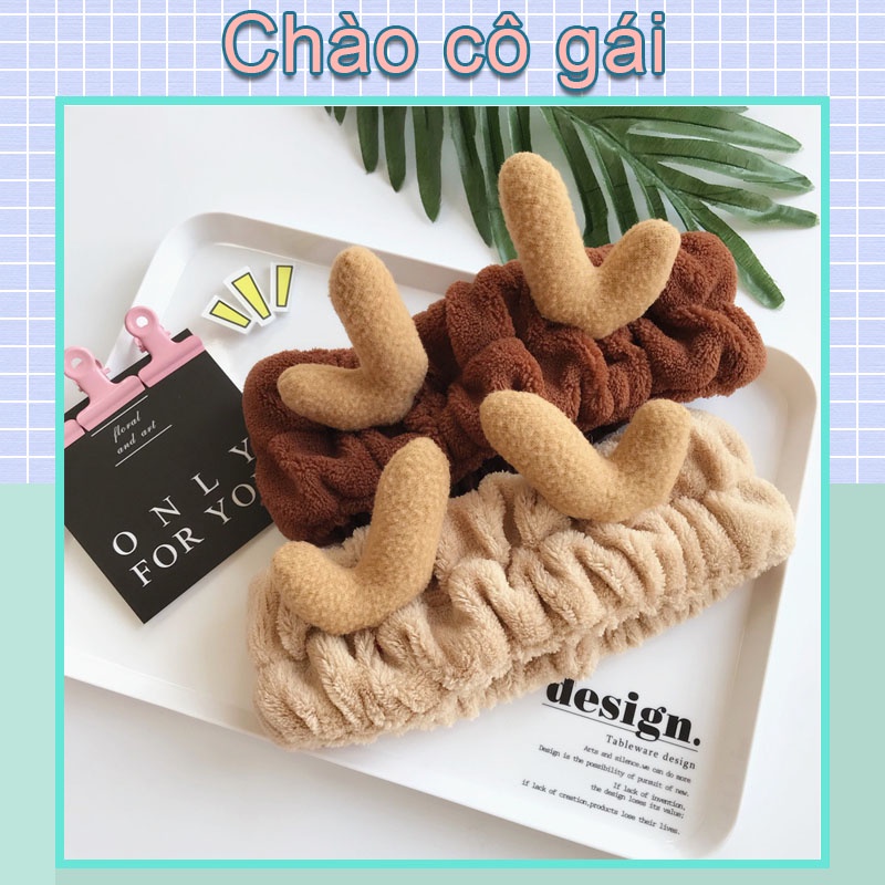 Băng đô nhung phong cách Hàn Quốc xinh xắn cho nữ