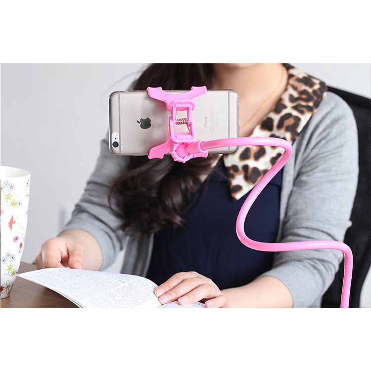 Kẹp điện thoại đa năng, giá đỡ điện thoại xoay 360 độ, siêu bền nhiều màu sắc