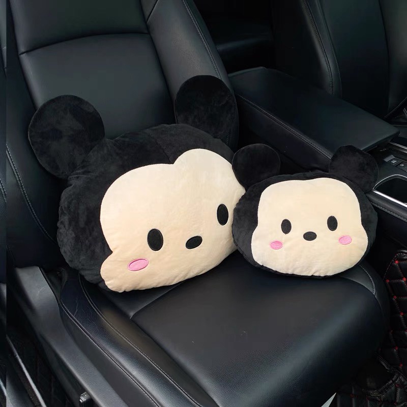 Set gối tựa cổ , gối đầu , tựa eo Disney Mickey , Minie dễ thương