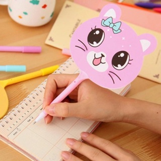 BÚT BI HÌNH QUẠT MỰC XANH