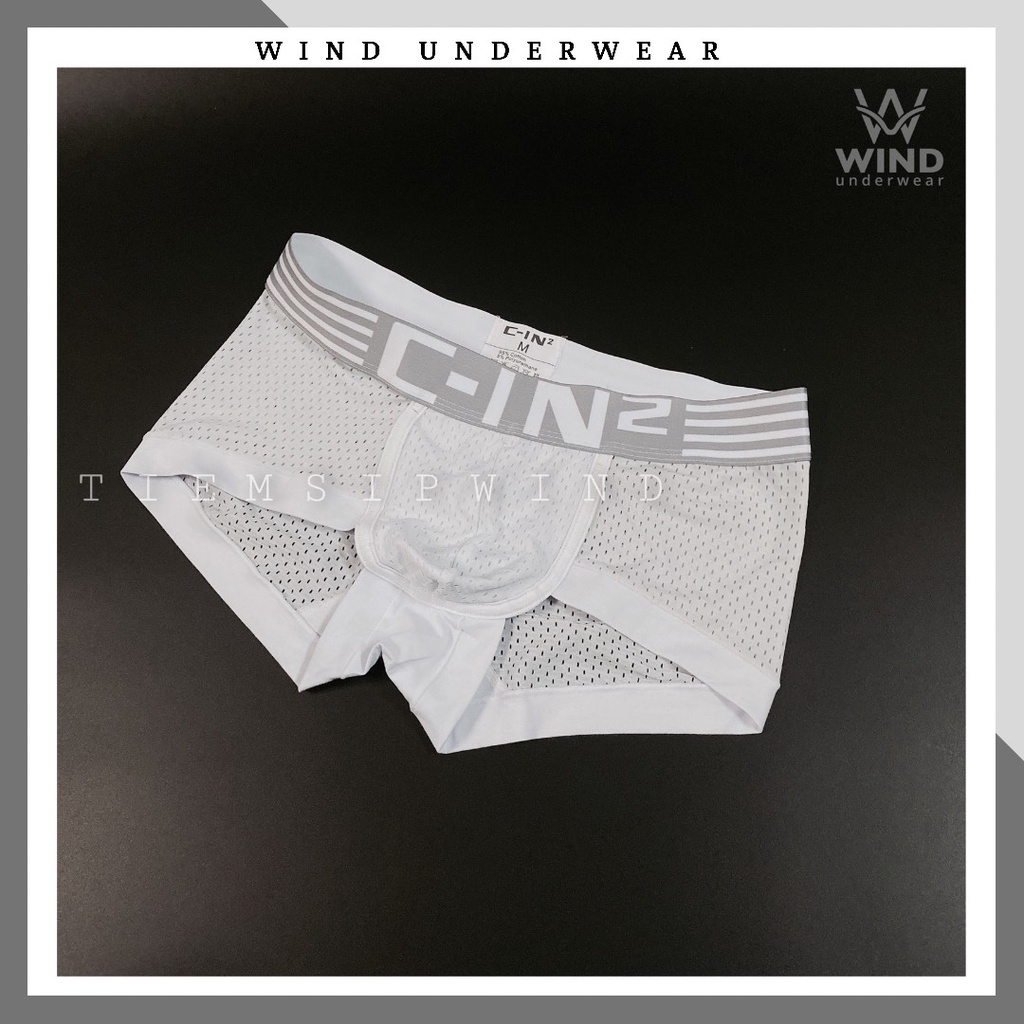 Quần sịp nam cao cấp boxer đùi chất vải cotton co giãn tốt siêu thấm hút mồ hôi WIND CIN 2