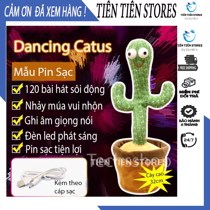 💥HÀNG LOẠI 1💥 Cây xương rồng nhảy múa vui nhộn phát 120 bài hát nhại-nhại được giọng nói- hot tiktok-Xương rồng nhảy múa