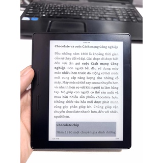 Máy đọc sách Kindle Oasis 1 kèm cover pin đẹp 95%