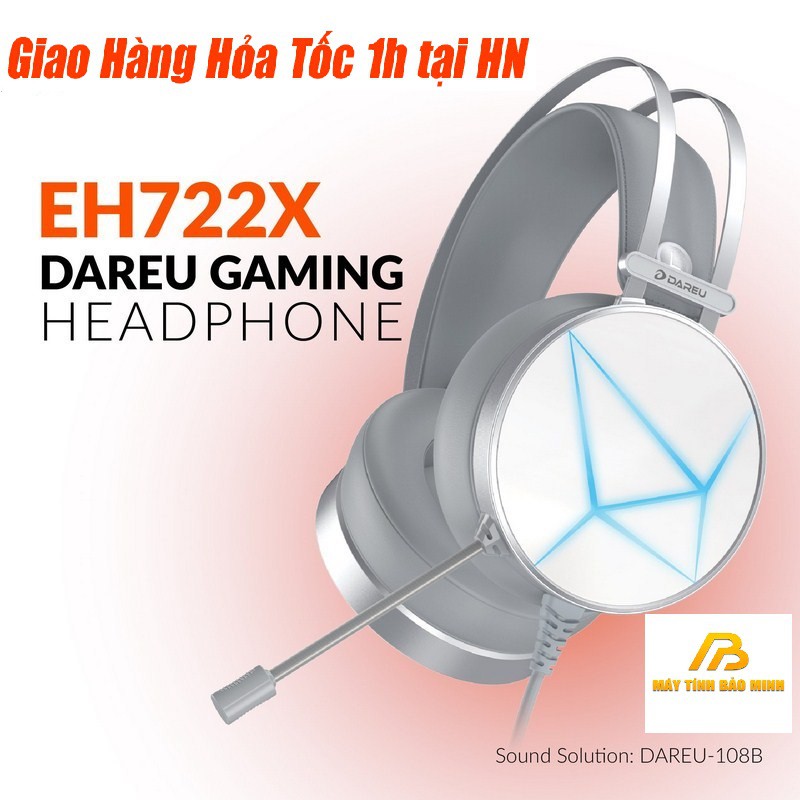 Tai Nghe Gaming Cao Cấp DAREU EH722X EH722S - Hàng Chính Hãng