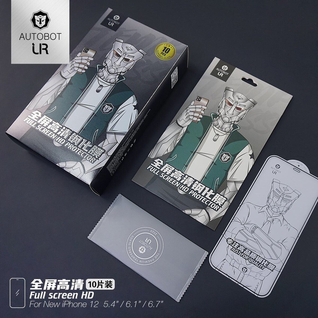 Kính cường lực Full màn cho IPhone 15, 15pro , 15 Pro Max chính hãng Autobot UR cao cấp
