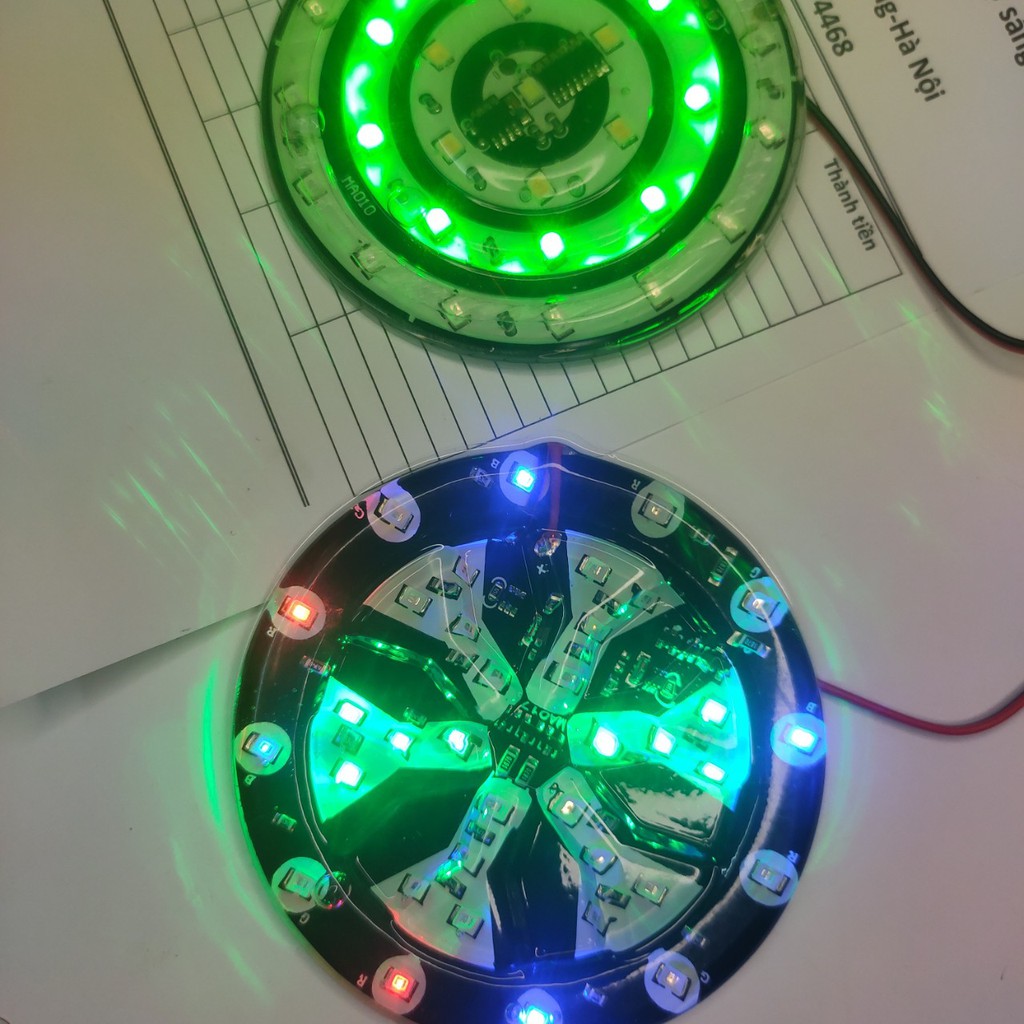 Led cánh quạt 8 cánh - 6 cánh, TRÁI TIM  CHỐNG NƯỚC