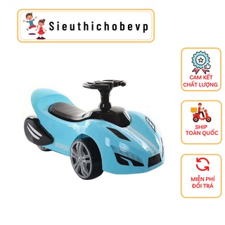 Xe chòi chân ô tô Audi có đèn và nhạc cho bé