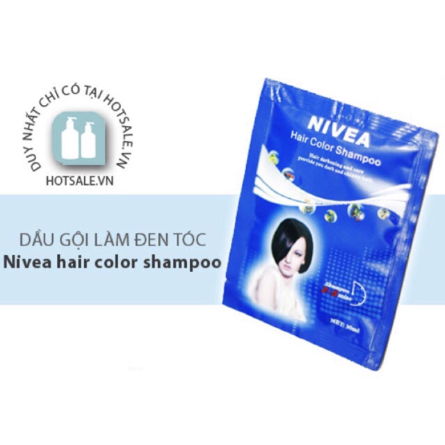 Dầu gội đen tóc nivea Đức