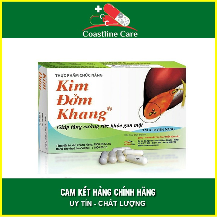 [TÍCH ĐIỂM] - Kim Đởm Khang - Hỗ trợ điều trị sỏi mật, viêm đường mật, viêm túi mật