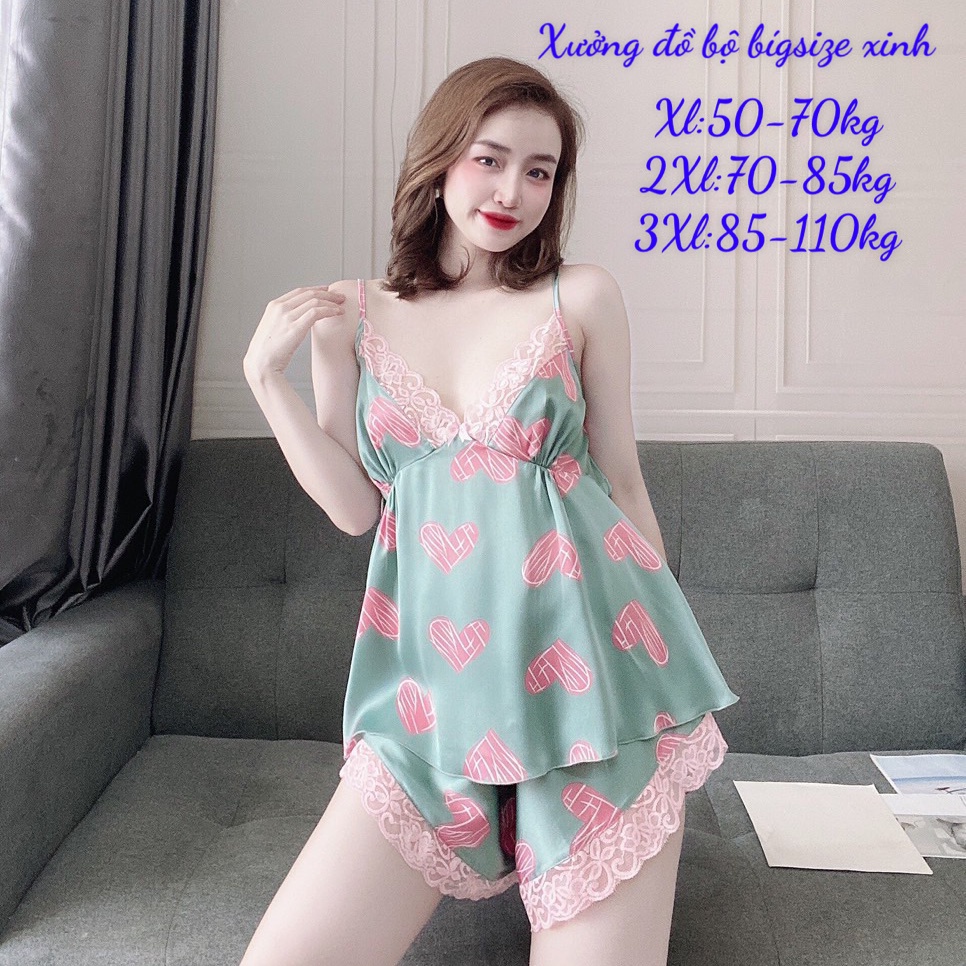 (50-110kg) Đồ Ngủ sexy bigsize mặc nhà quyến rũ  dành cho nữ 50-110kg | BigBuy360 - bigbuy360.vn