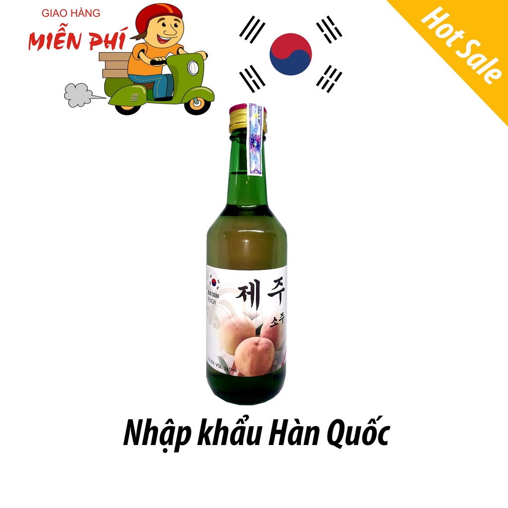 Soju Hàn Quốc Nhập Khẩu Đủ Vị