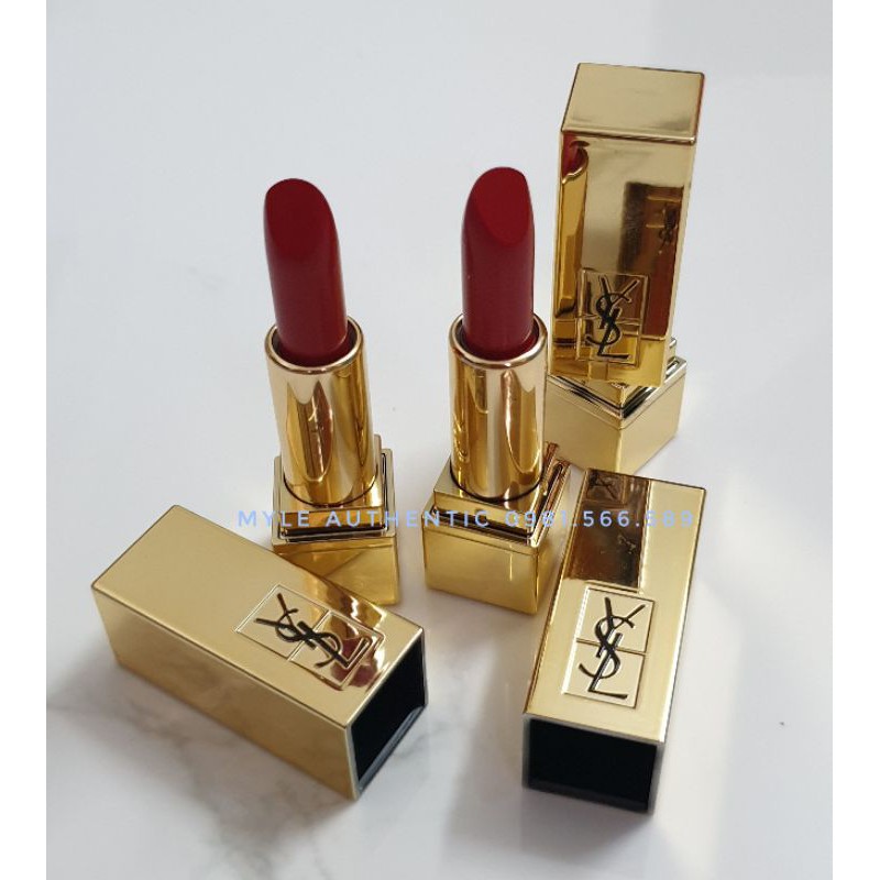 Son YSL Rouge Pur #01 Couture blood red