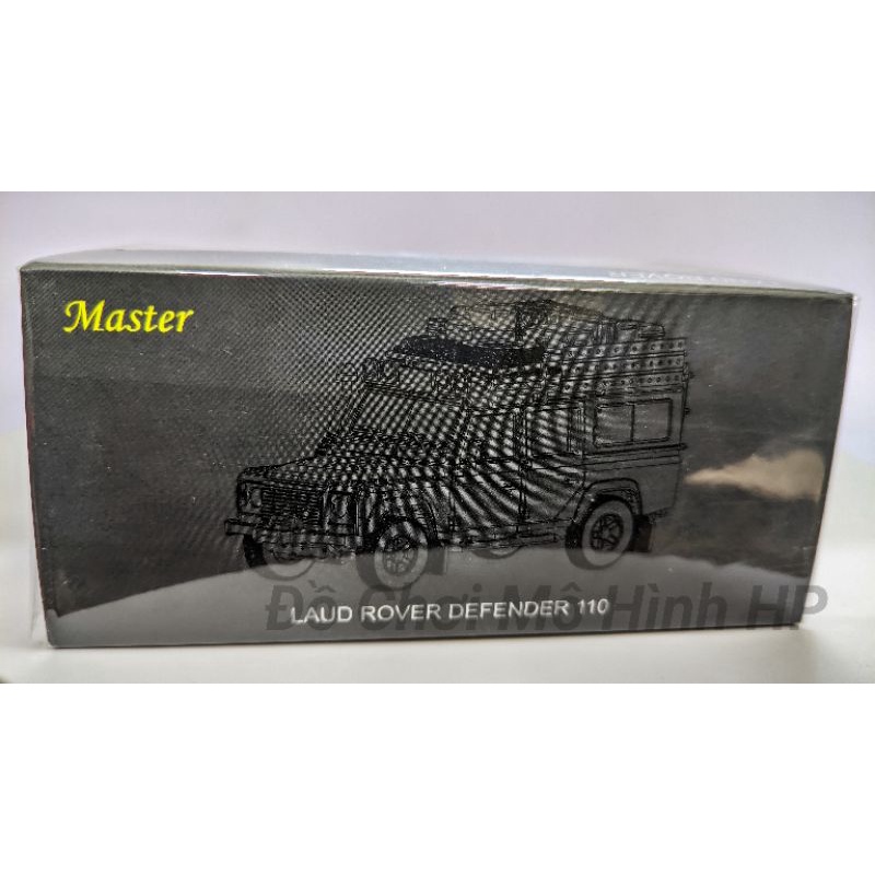 Mô hình xe Land Rover Defender 110 tỷ lệ 1:64