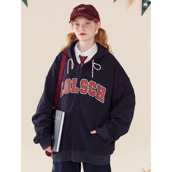 ÁO HODIE ZIP SCH Vãi Nỉ Bông Dày dặn Form Ulzzang Unisex