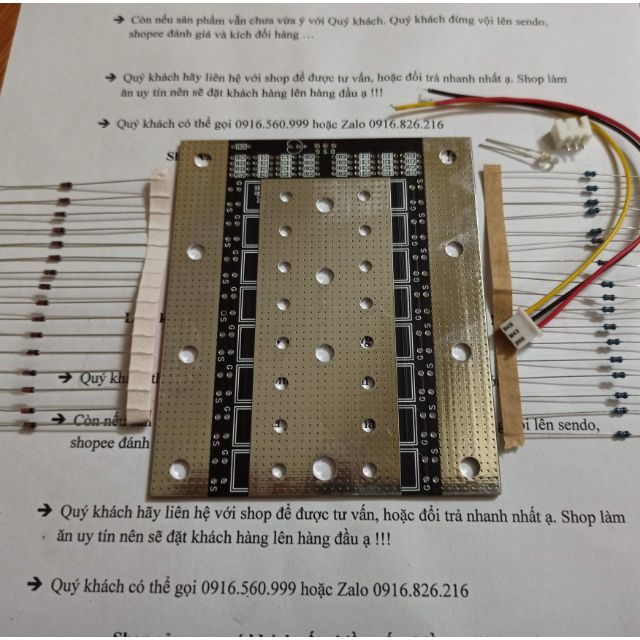 Bo mạch 32 FET 3713 chế máy hàn cell pin