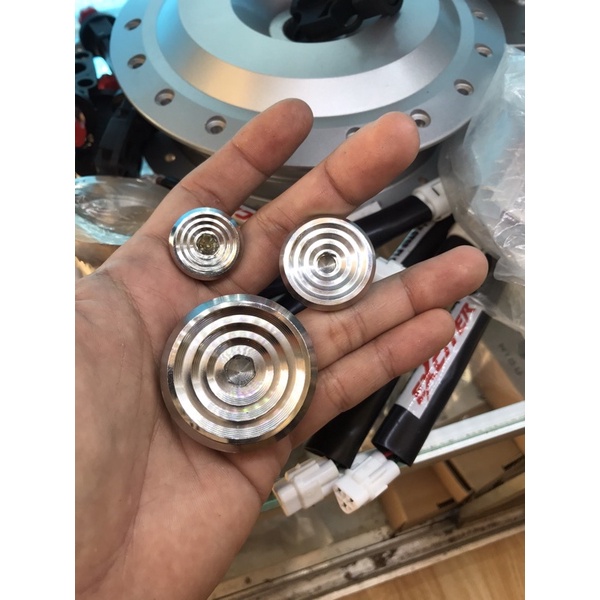 bộ 3 ốc mâm lữa ốc nhớt inox hạ bậc