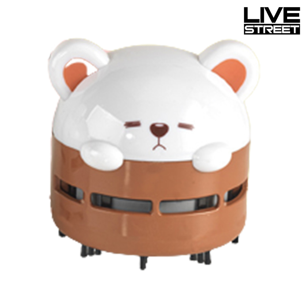 Máy Hút Bụi Để Bàn Có Đèn Led Hình Gấu Dễ Thương | BigBuy360 - bigbuy360.vn