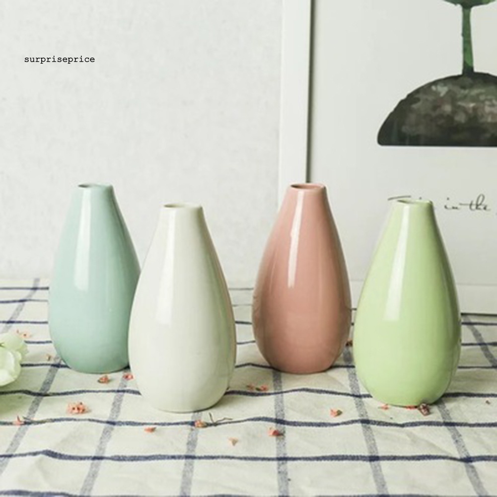 Bình Hoa Bằng Gốm Sứ Kiểu Cổ Điển Dùng Trang Trí Nhà Cửa / Sân Vườn / Ban Công