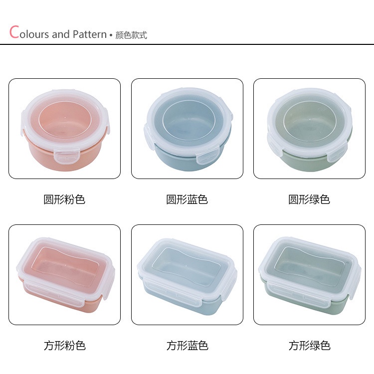 Hộp Trữ Đông, Hộp Nhựa Đựng Thực Phẩm Tủ Lạnh Có Nắp Chống Tràn