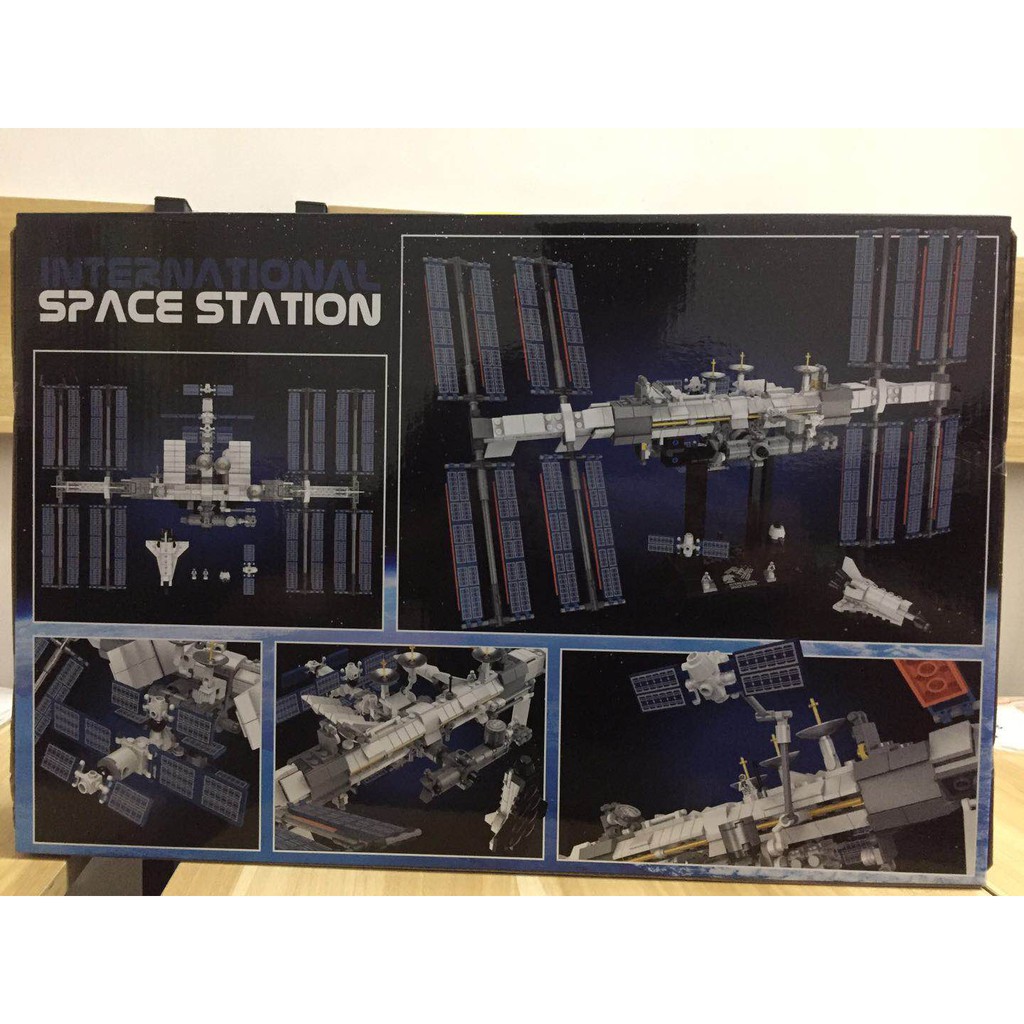 Lắp ghép Mô hình International Space Station model Compatible Trạm Không Gian Quốc Tế The Apollo 5 Lunar Lander 60004