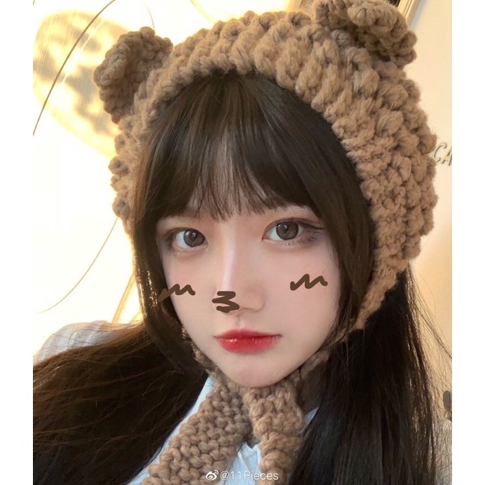 Mũ len dễ thương