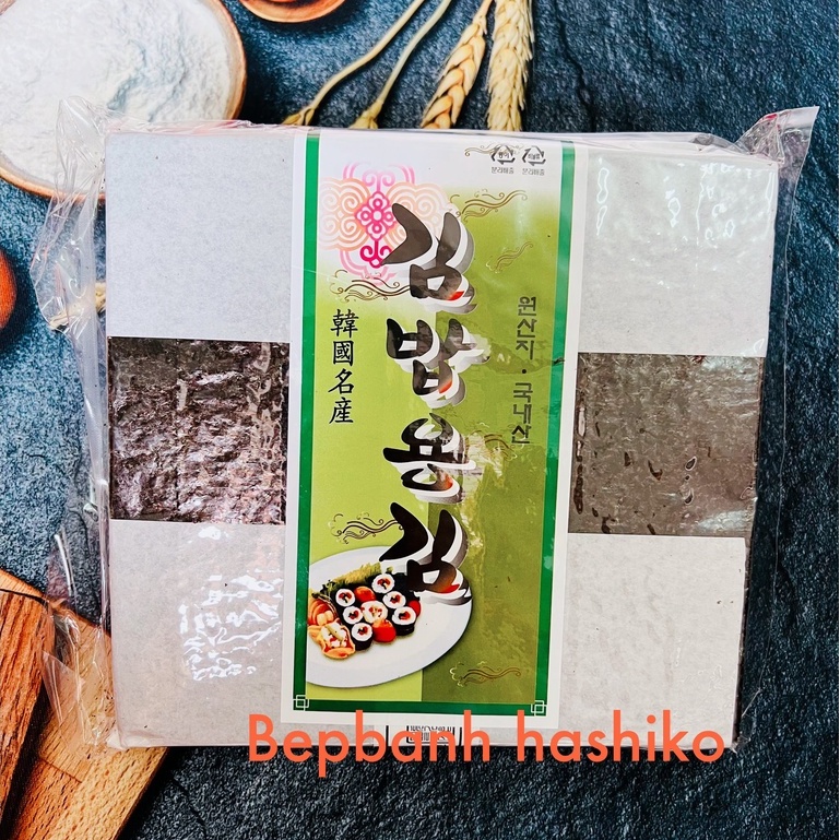 RONG BIỂN LÀM CƠM CUỘN/ KIMBAP 100 LÁ JINDO