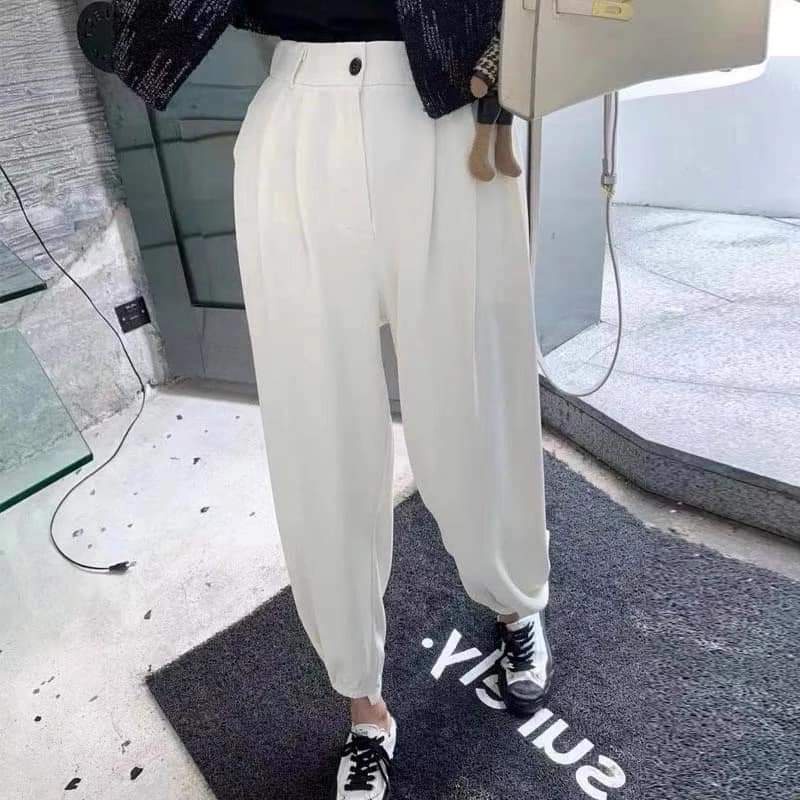 quần baggy gấu lệch mới