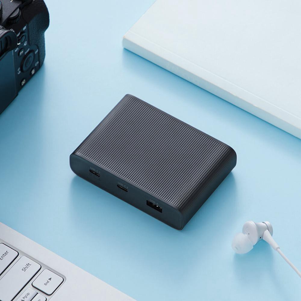 [Mã SKAMPUSHA7 giảm 8% đơn 250k]Bộ sạc chuẩn PD 3 usb 65w Xiaomi Zmi HA932 kèm cáp C to C