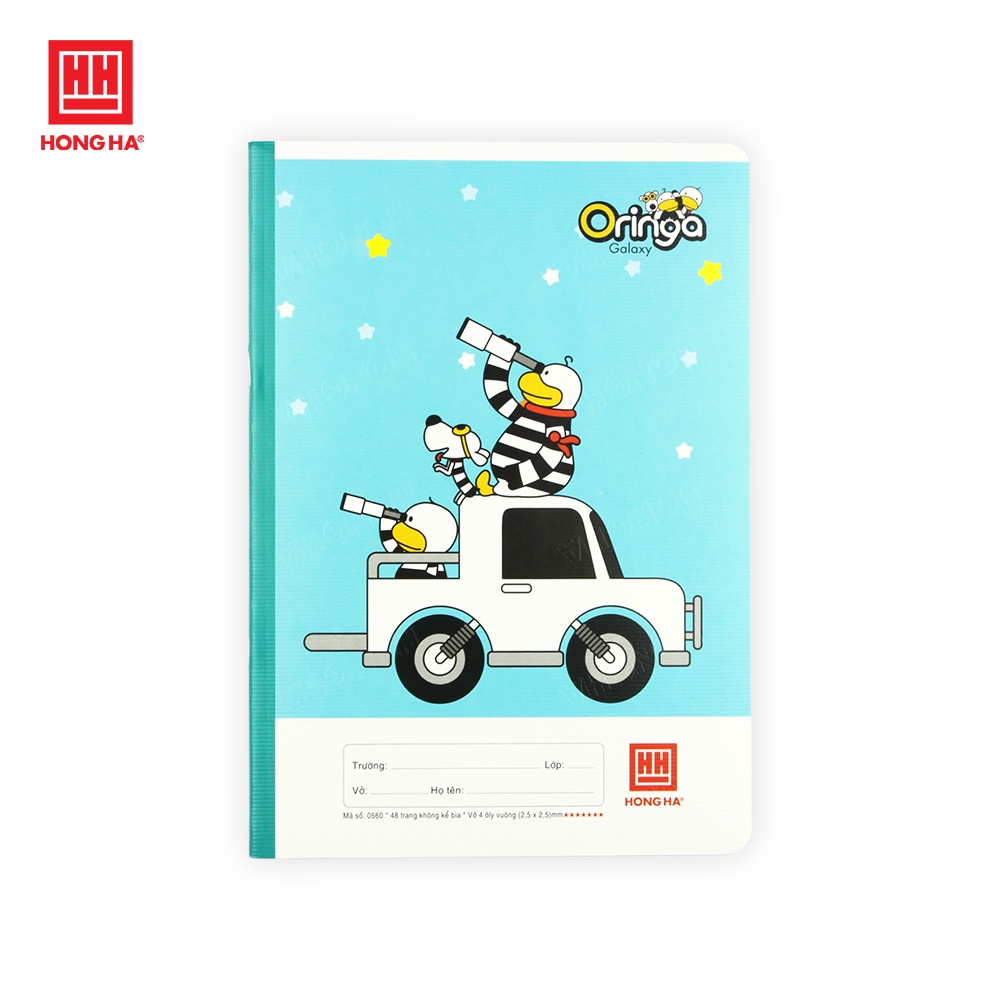Vở 4 Ô ly 48 trang School Oringa Galaxy độ trắng cao (0560)