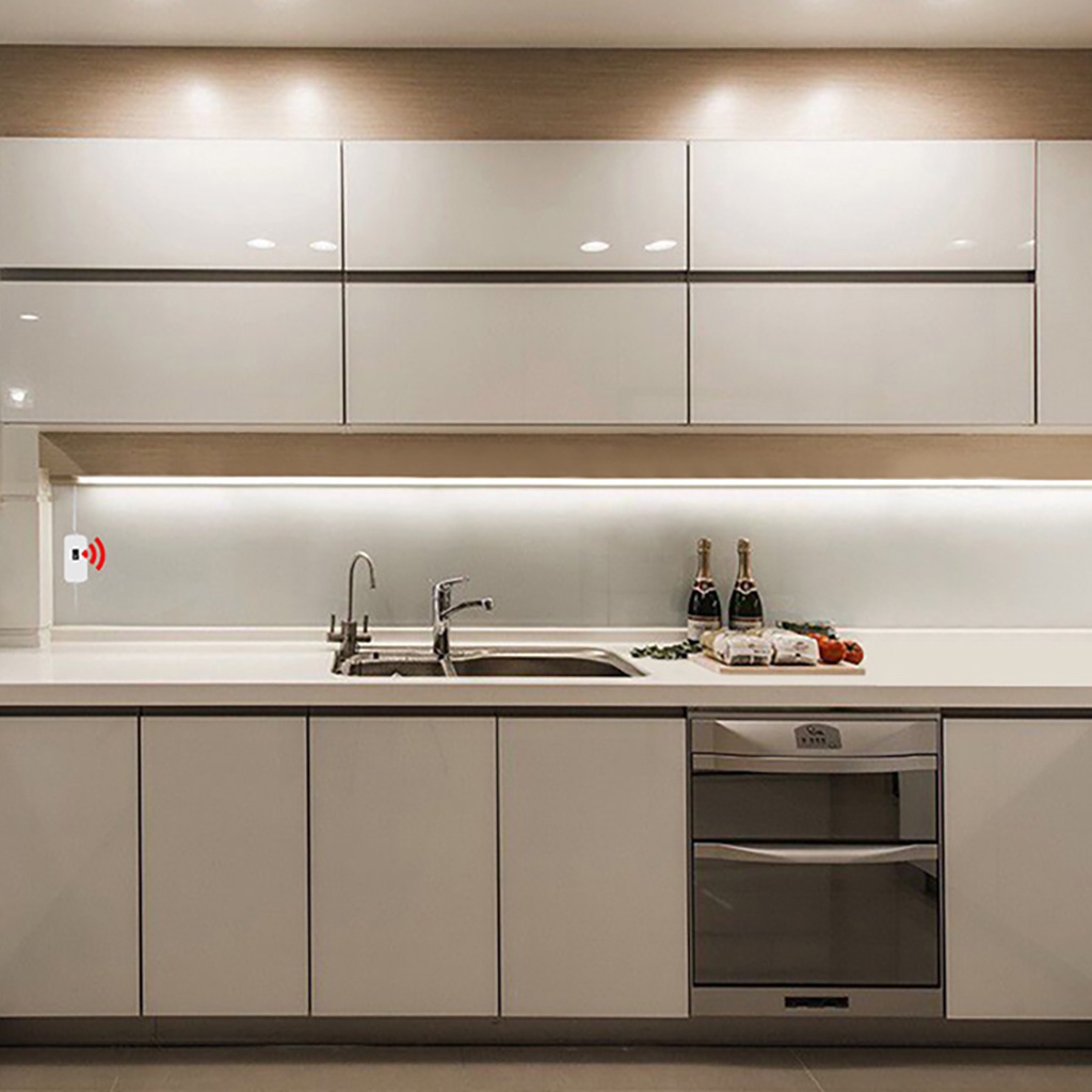 Dây Đèn LED Tích Hợp Cảm Biến Chuyển Động Dùng Cho Tủ Bếp, Tủ Quần Áo, Trang Trí Nhà Cửa dài 1m, 2m, 3m, 4m